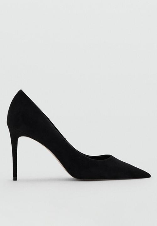 MANGO - Clatch stiletto court heel - black