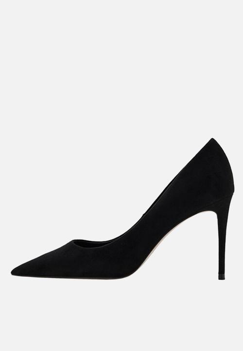 MANGO - Clatch stiletto court heel - black