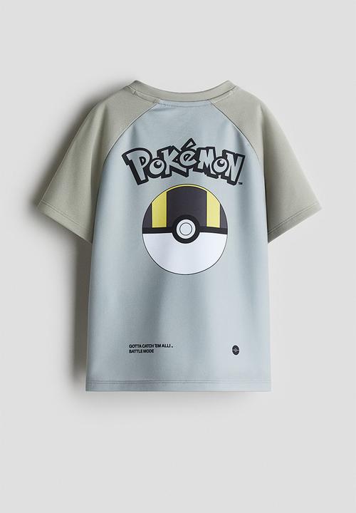 H&M - 2-piece football set - grey pokémon 