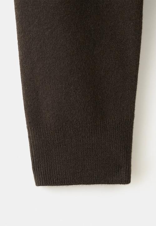 MANGO - Sweater abril - dark brown
