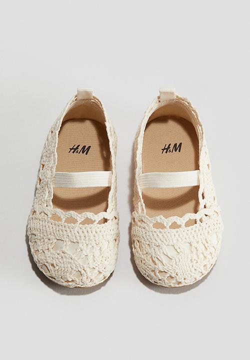H&M - Ballet pumps - cream 