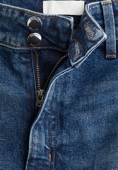 H&M - Wide high jeans - denim blue