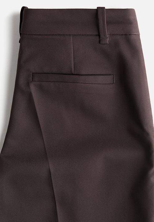 H&M - Bootcut trousers - dark brown