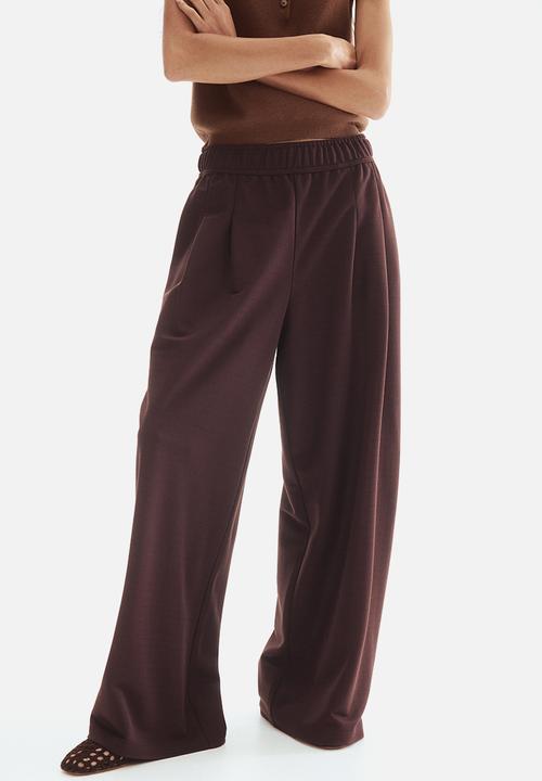 H&M - Pull-on trousers - dark brown