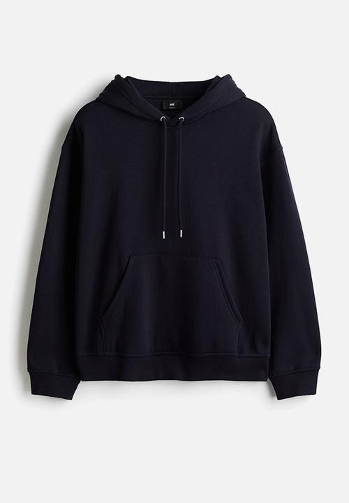 H&M - Loose fit hoodie - navy blue 