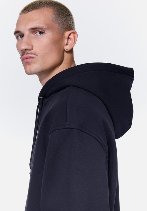 H&M - Loose fit hoodie - navy blue 