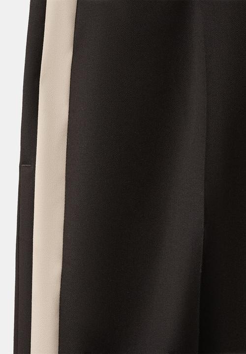 MANGO - Trousers fatima - dark brown