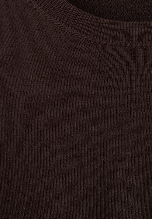 MANGO - Sweater lucca - dark brown