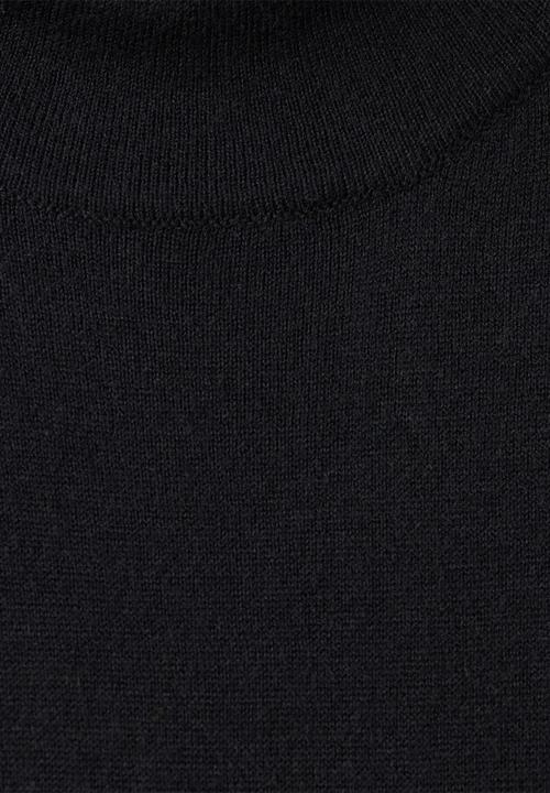 MANGO - Dress carrion - black