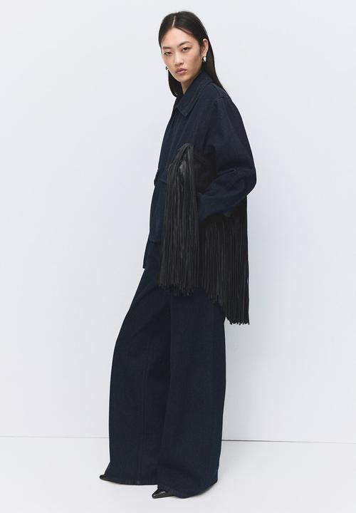 MANGO - Jeans rain - open blue