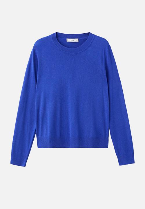 MANGO - Sweater lucca - bright blue