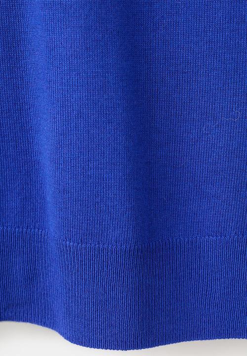 MANGO - Sweater lucca - bright blue