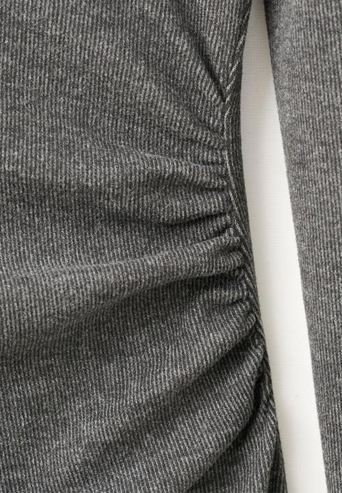 MANGO - Dress basila - gray