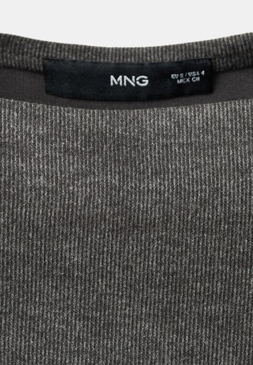MANGO - Dress basila - gray