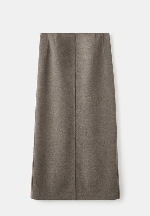 MANGO - Skirt chile - medium brown