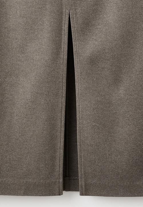 MANGO - Skirt chile - medium brown