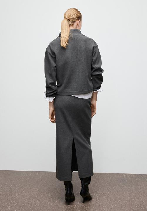 MANGO - Skirt chile - dark grey