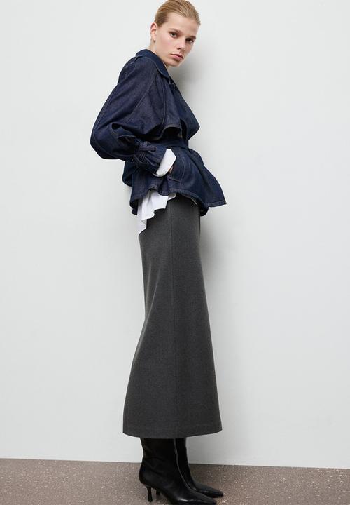 MANGO - Skirt chile - dark grey