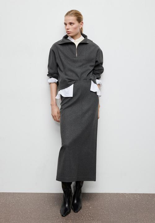 MANGO - Skirt chile - dark grey