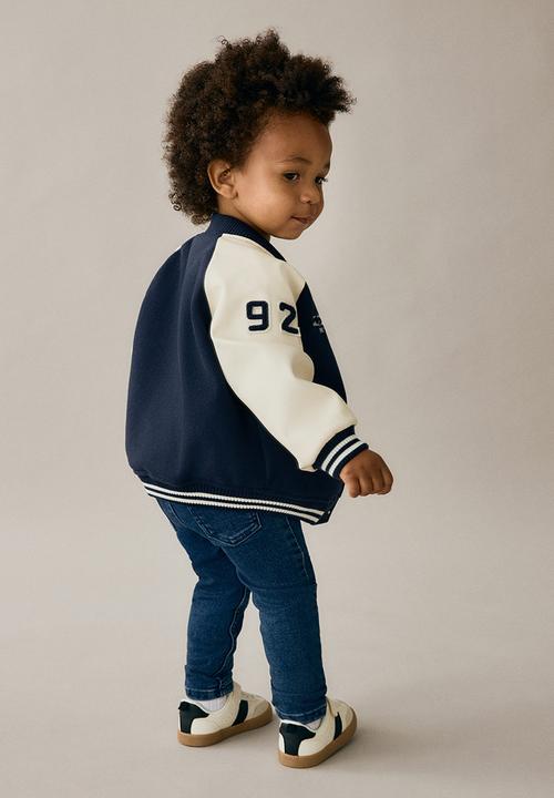 H&M - Baseball jacket - navy blue/n