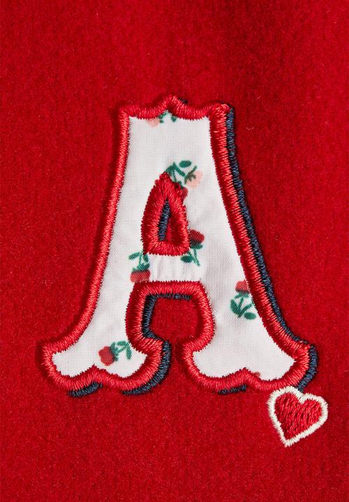 H&M - Baseball jacket - red/a