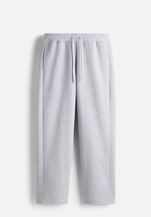 H&M - Regular fit sports joggers - light grey marl 