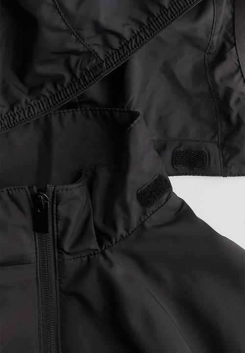 H&M - Hooded windbreaker - black