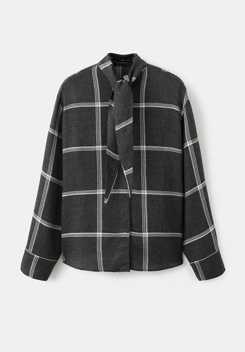 MANGO - Blouse candy - black