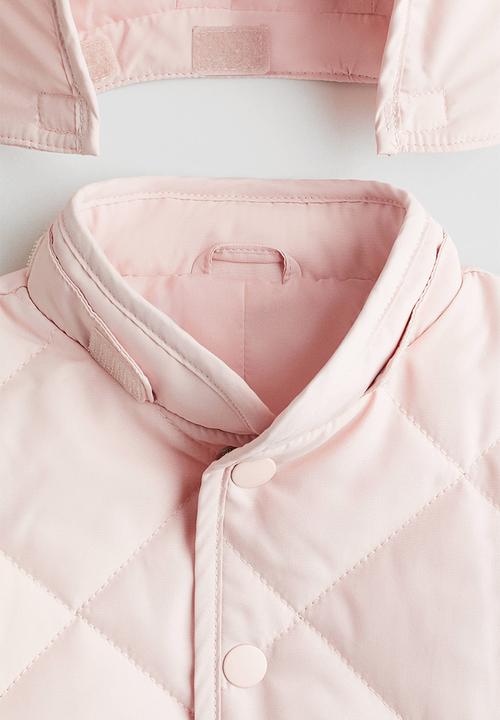H&M - Quilted jacket - light pink 