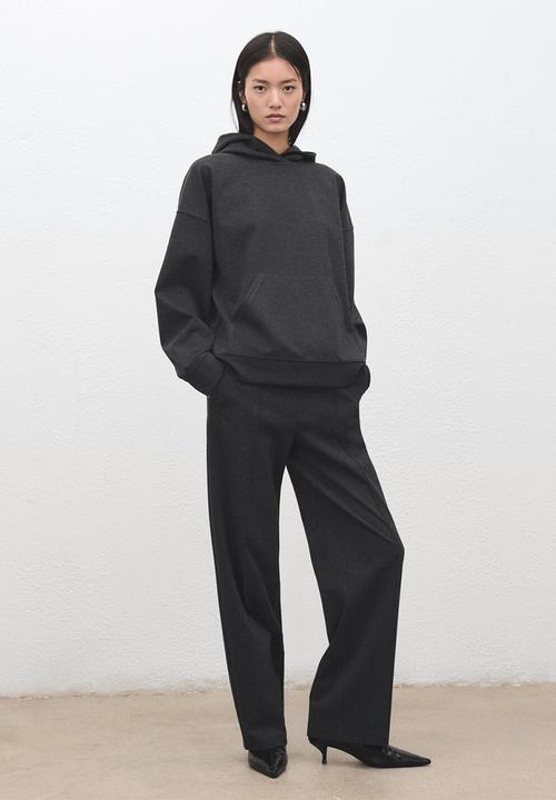 MANGO - Trousers wasabi - medium gray