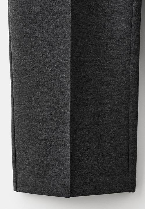 MANGO - Trousers wasabi - medium gray