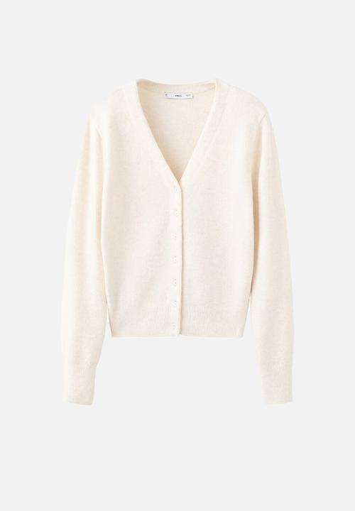 MANGO - Cardigan simone - light beige