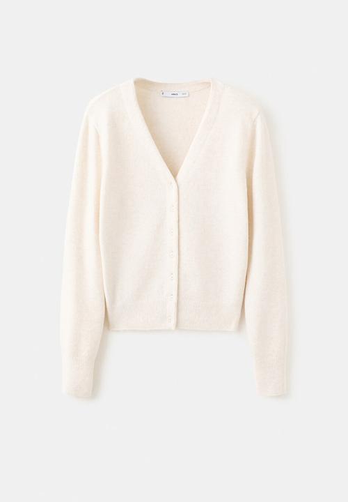 MANGO - Cardigan simone - light beige