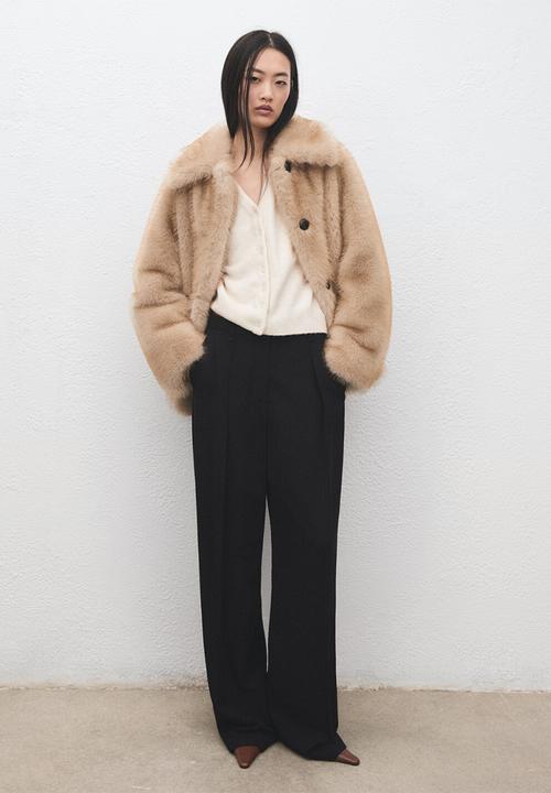 MANGO - Cardigan simone - light beige