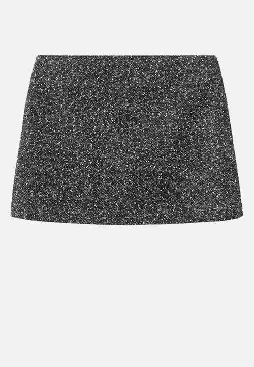 MANGO - Skirt melca - black