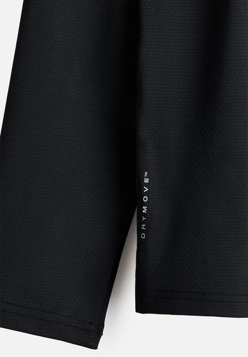 H&M - Long-sleeved sports top with drymove™ - black