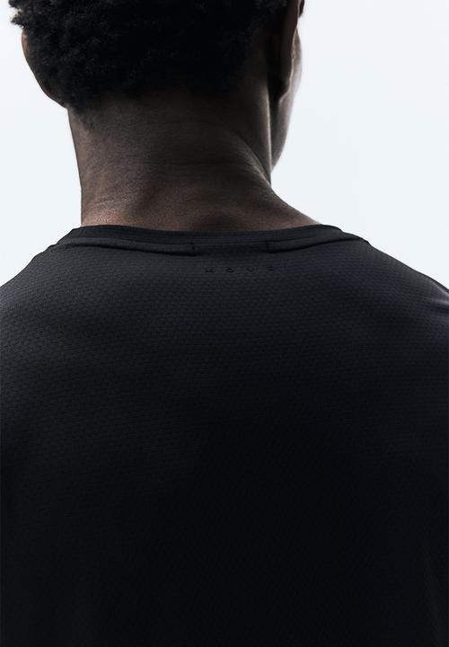 H&M - Long-sleeved sports top with drymove™ - black