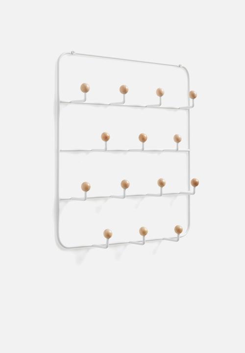 Umbra - Estique over-the-door multi organiser - white