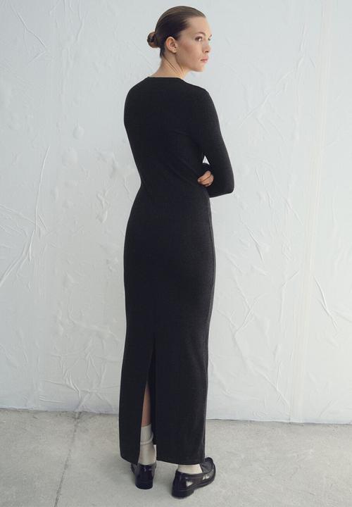 MANGO - Dress nilo - dark grey