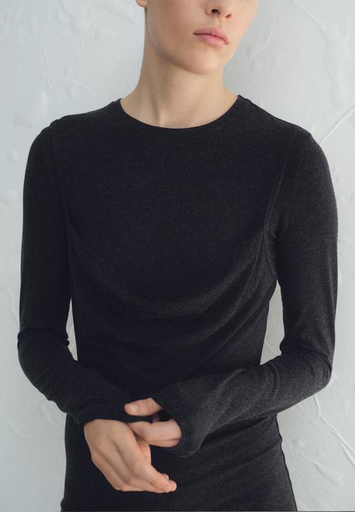 MANGO - Dress nilo - dark grey