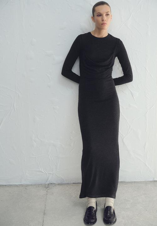 MANGO - Dress nilo - dark grey