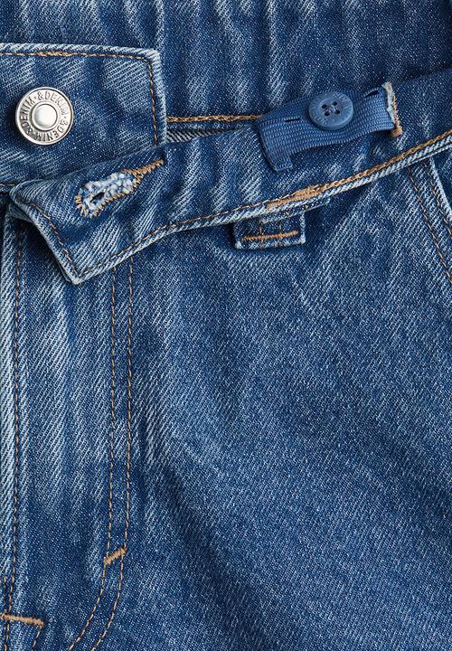 H&M - Loose-fit carpenter shorts - denim blue