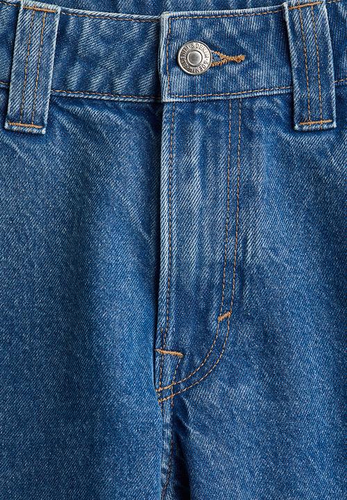 H&M - Loose-fit carpenter shorts - denim blue