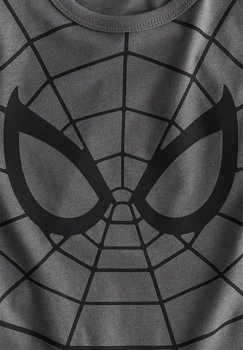 H&M - Printed T-shirt - grey spider-man