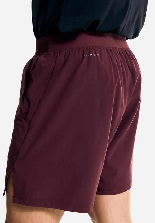 H&M - Mid-length sports shorts with drymove™ - light burgundy