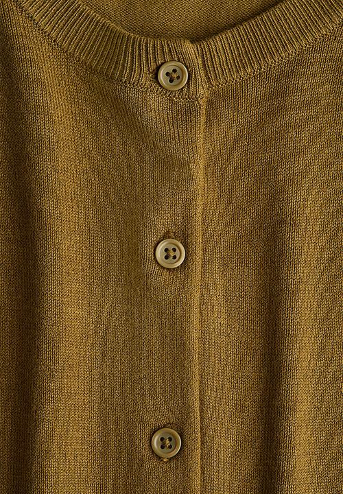 H&M - Fine-knit cardigan - olive green 