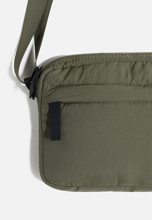H&M - Nylon crossbody bag - dark green
