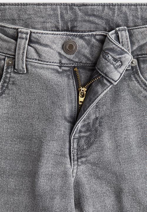 H&M - Flared low jeans - denim grey 