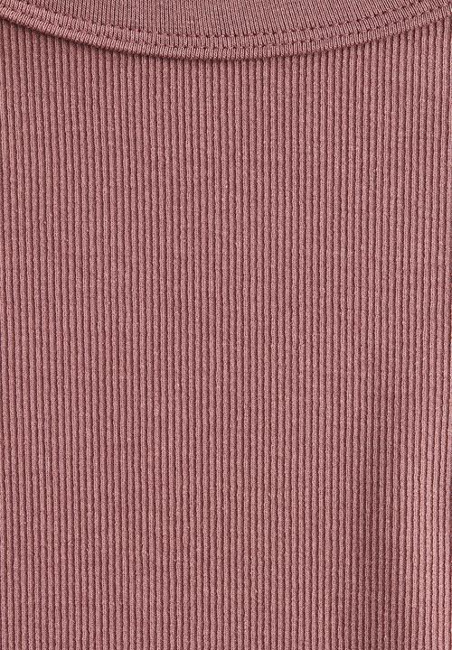 H&M - Ribbed top - dusty pink