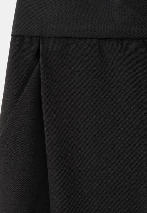 MANGO - Trousers milo - black